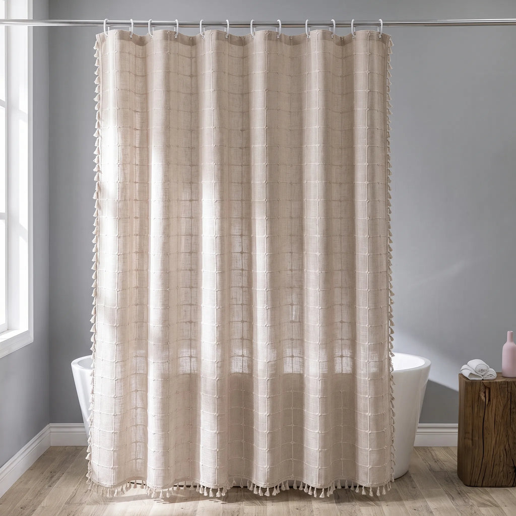 BathDrape - Textile Boho Chic Shower Curtain