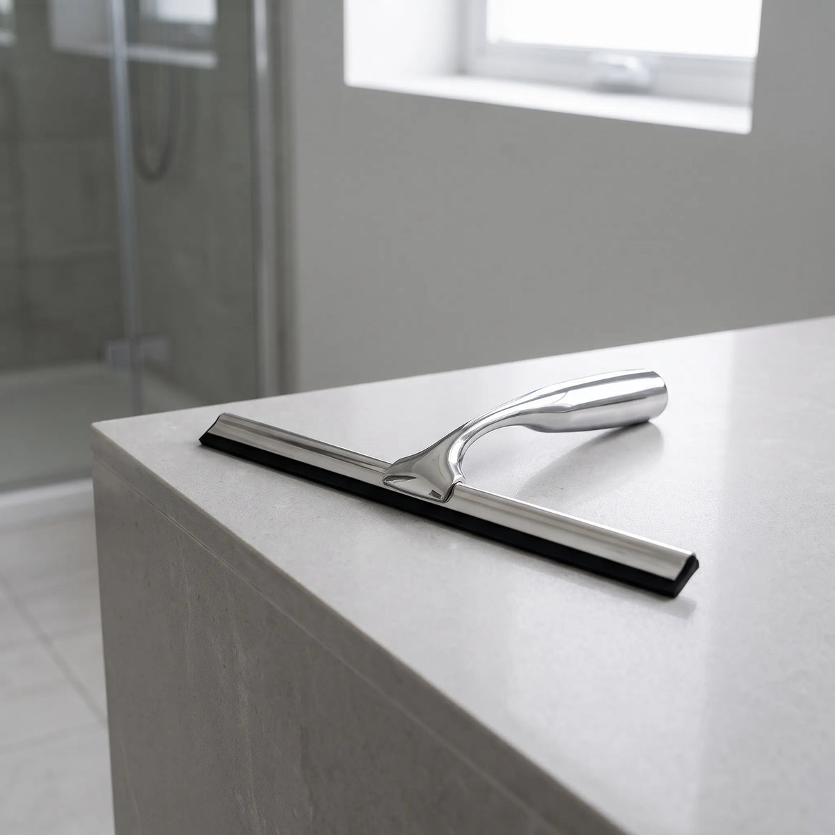 ClearSwipe - Shower Squeegee With Suction Hook