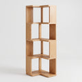 Cornixa - Tall Corner Bookshelf