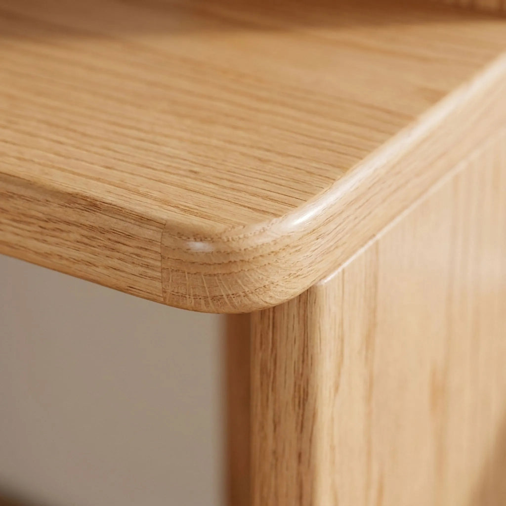 Cornixa - Tall Corner Bookshelf
