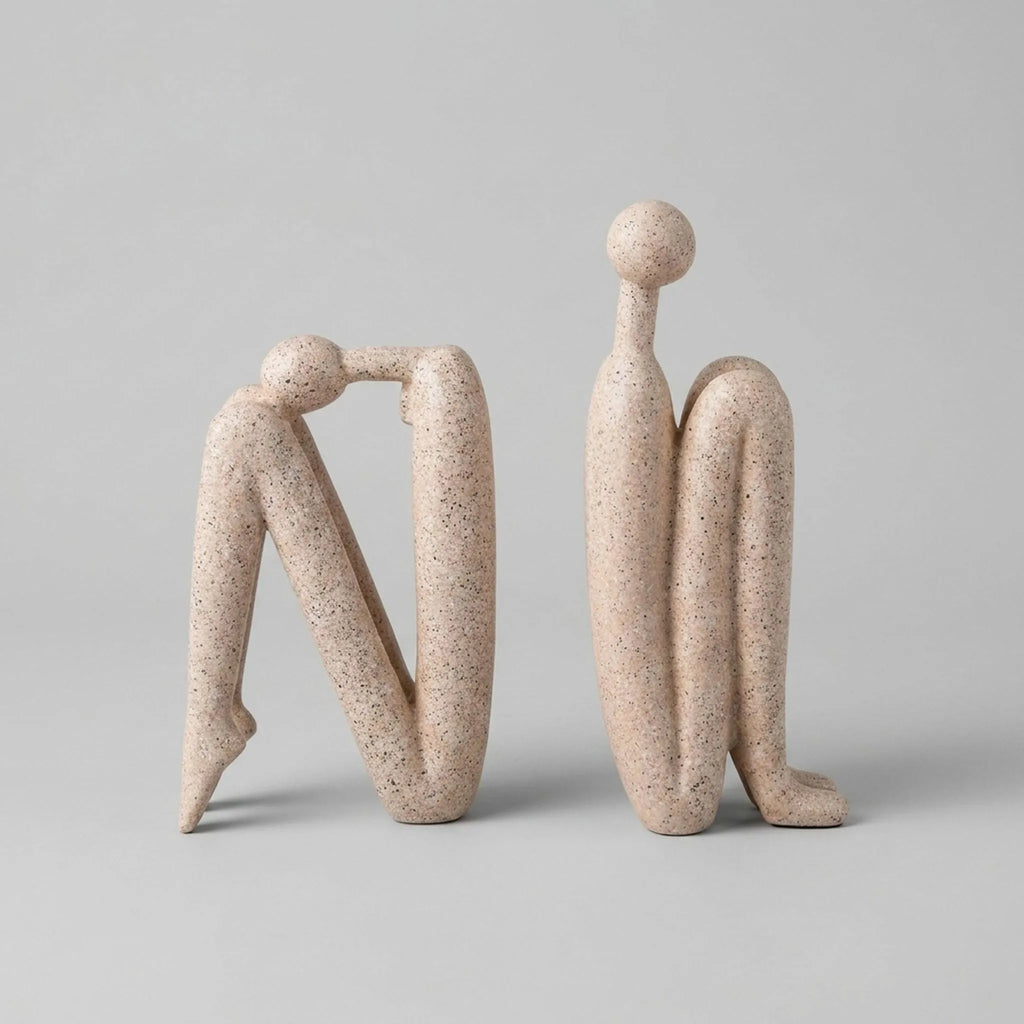 Sculptura - Abstract Figure Decorative Bookends