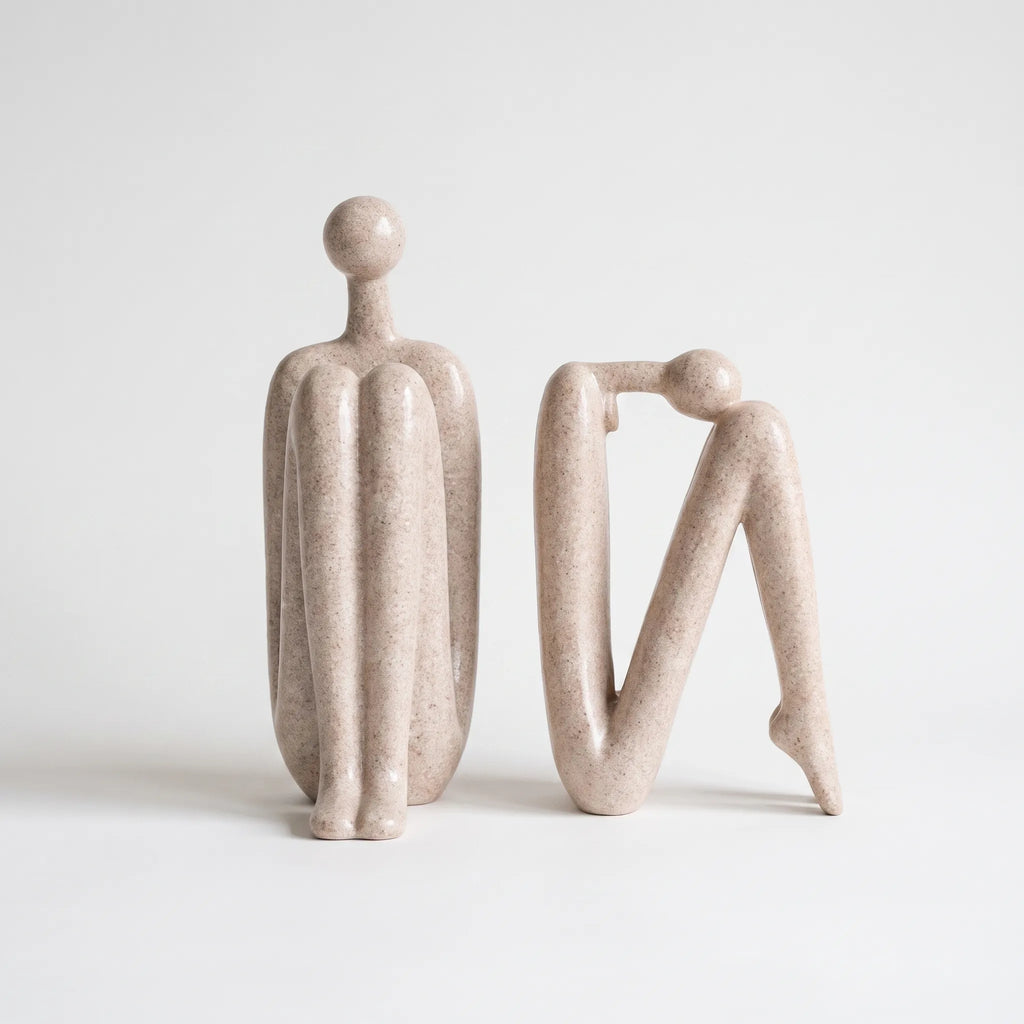Sculptura - Abstract Figure Decorative Bookends