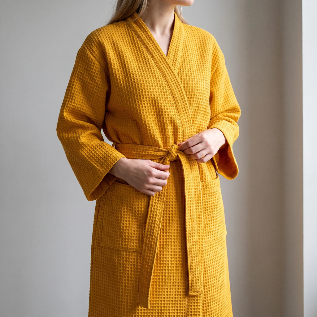 WaffleRobe - Waffle Weave Bathrobe