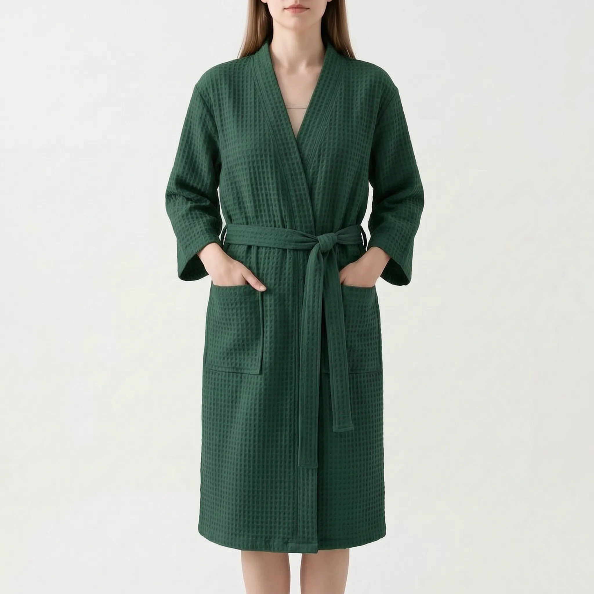 WaffleRobe - Waffle Weave Bathrobe
