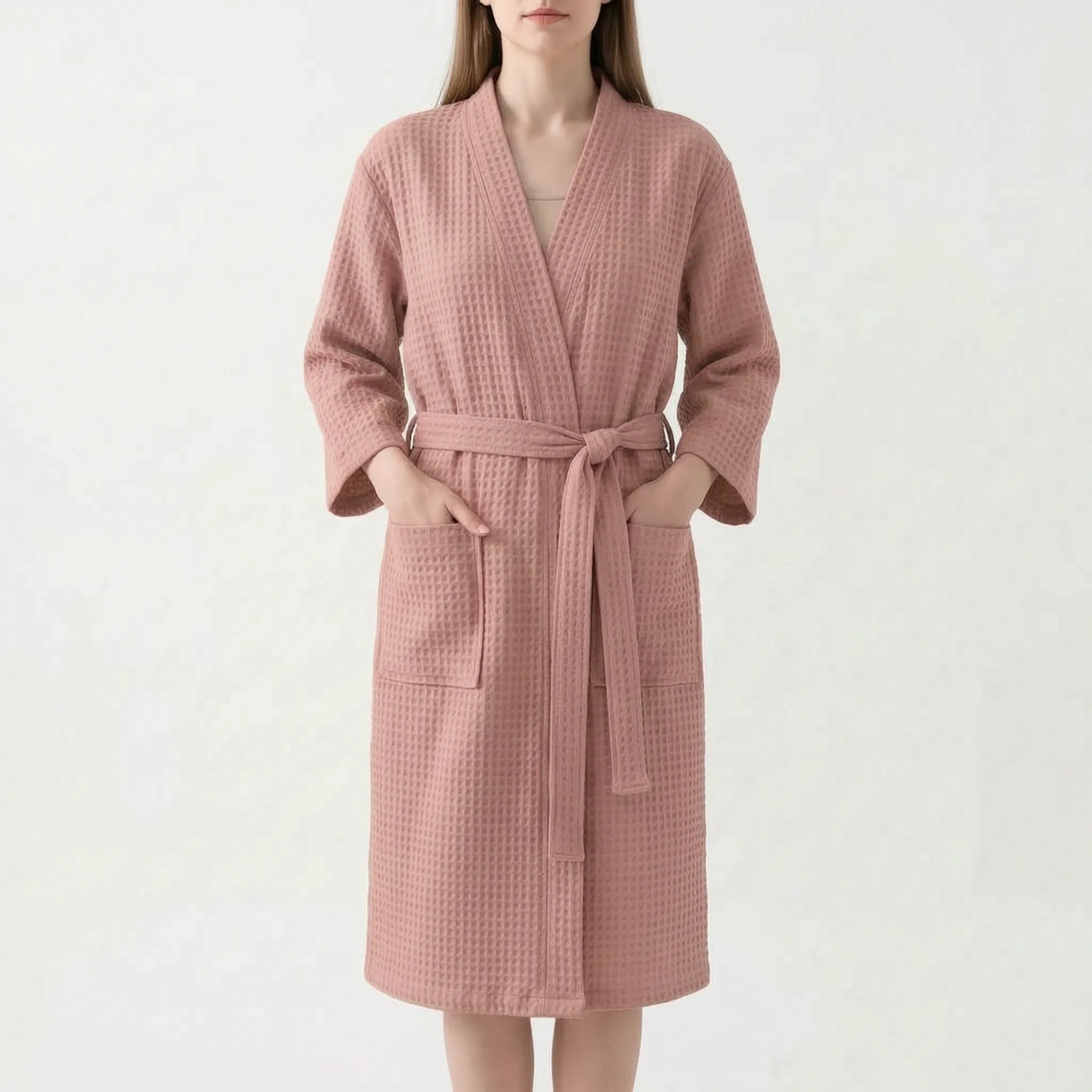 WaffleRobe - Waffle Weave Bathrobe